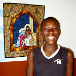 Donated Stained Glass Sample for Ghana Church
